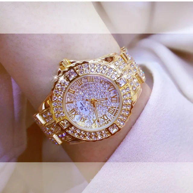 Damen Uhr Diamond Top Qualität