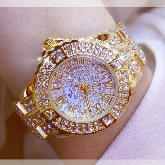 Damen Uhr Diamond Top Qualität
