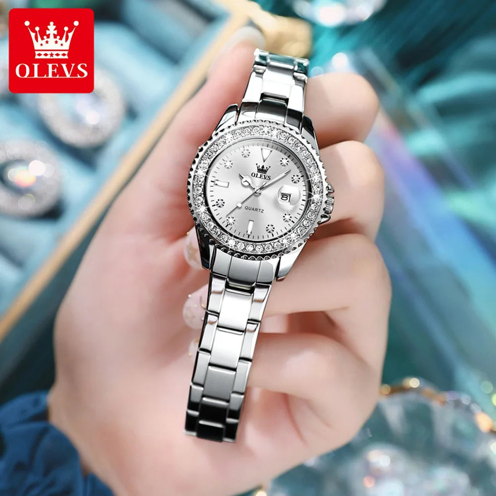 OLEVS Diamond Damen Uhr Top Qualität