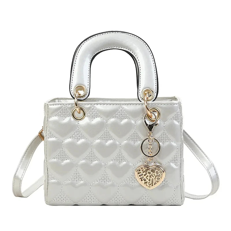 Handtasche Frauen Marke Luxus Totes Hohe Qualität Mode Klassische Stepp Platz Griff Tasche Frauen Umhängetaschen