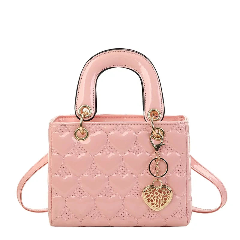 Handtasche Frauen Marke Luxus Totes Hohe Qualität Mode Klassische Stepp Platz Griff Tasche Frauen Umhängetaschen