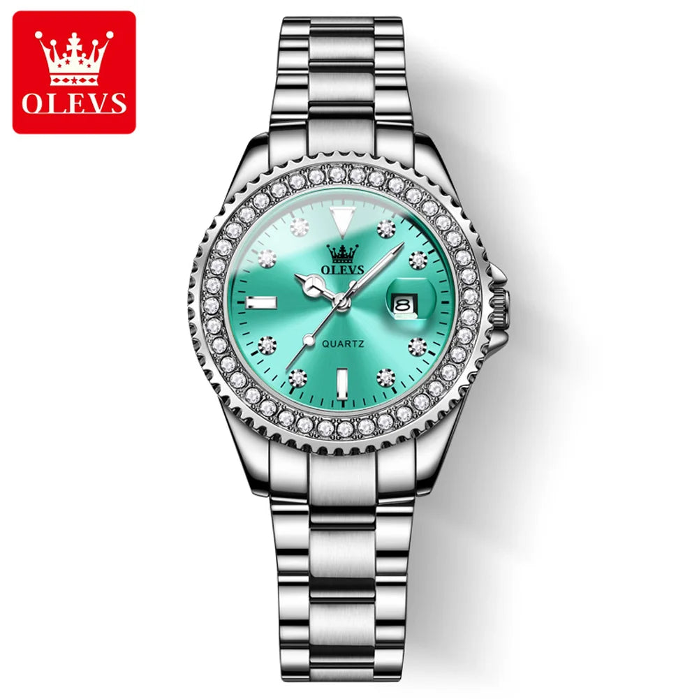 OLEVS Diamond Damen Uhr Top Qualität