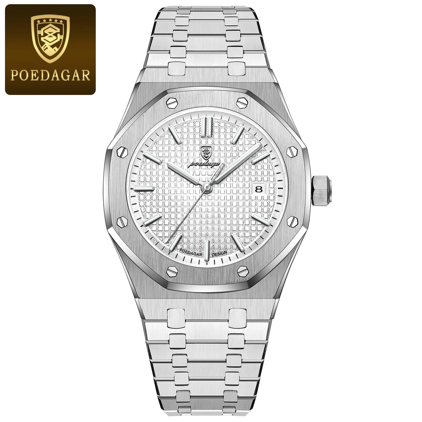 POEDAGAR Herren Uhr Luxury Business
