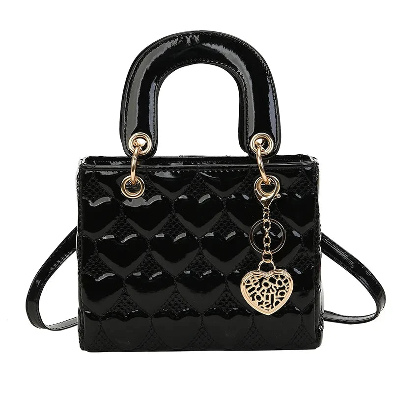 Handtasche Frauen Marke Luxus Totes Hohe Qualität Mode Klassische Stepp Platz Griff Tasche Frauen Umhängetaschen