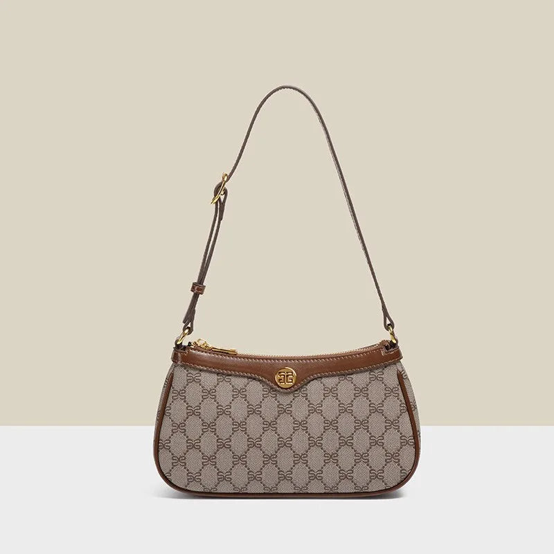 Umhängetasche Damentasche vielseitige Nischen-Unterarmtasche Pendlermode kleine quadratische Tasche Umhängetasche