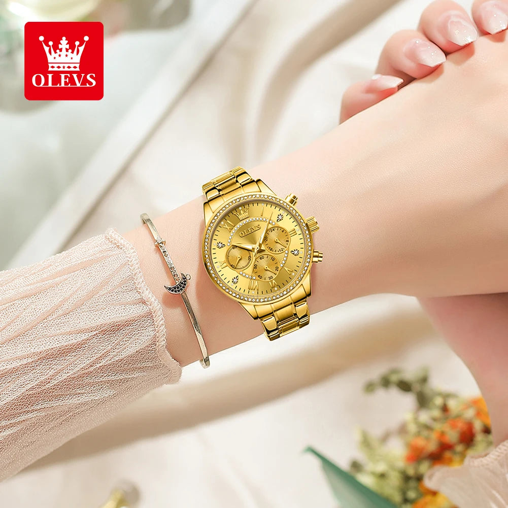 OLEVS Damen Uhr Top Qualität