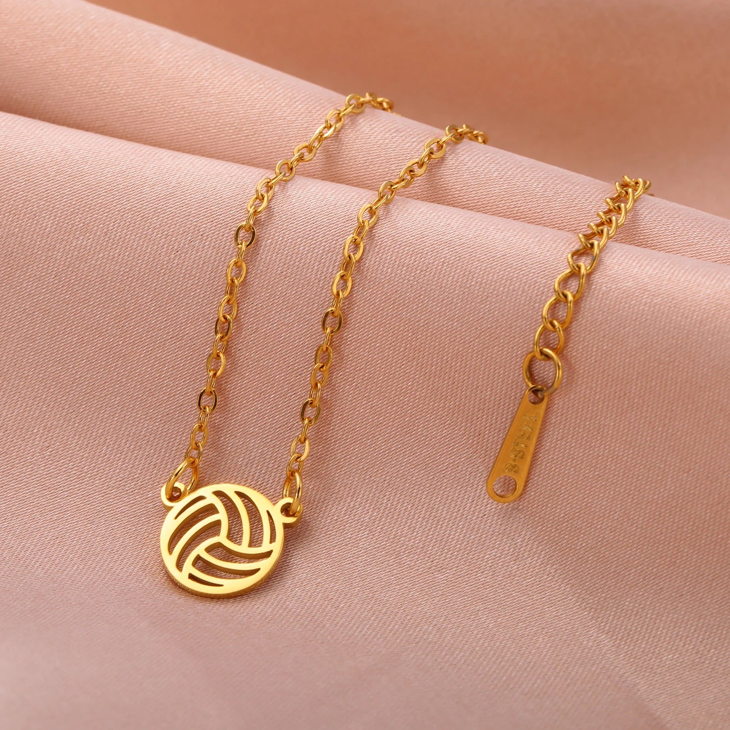 Sipuris Beach Volleyball Bracelet For Women Men Stainless Steel Hot Fashion Hollow Ball Pendant Jewelry Widdings Gifts Wholesale