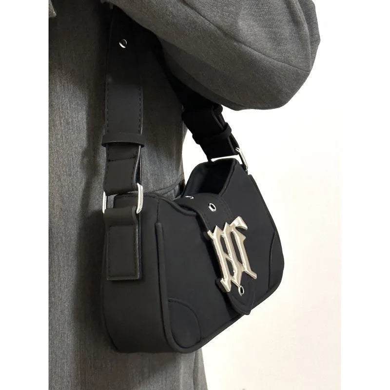Casual Taschen Für Frauen Luxus Designer Marke Handtaschen Und Geldbörsen Neue In PU Nubuk Blech Dekoration Umhängetasche Smal
