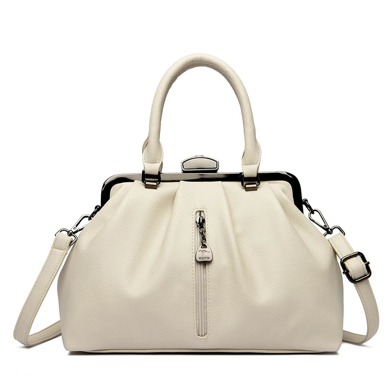 Marke Luxus Handtaschen Frauen Taschen Designer Echt Leder Handtasche Freizeit Umhängetaschen für Frauen Neue Dame Schulter Tasche Tote Bolsa