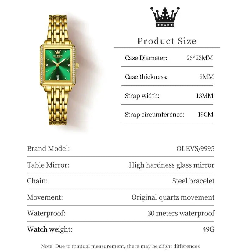 OLEVS 9995 Damen Uhr Top Qualität