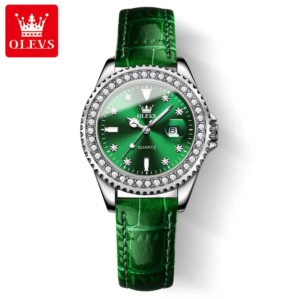 OLEVS Diamond Damen Uhr Top Qualität