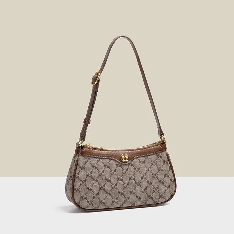 Umhängetasche Damentasche vielseitige Nischen-Unterarmtasche Pendlermode kleine quadratische Tasche Umhängetasche