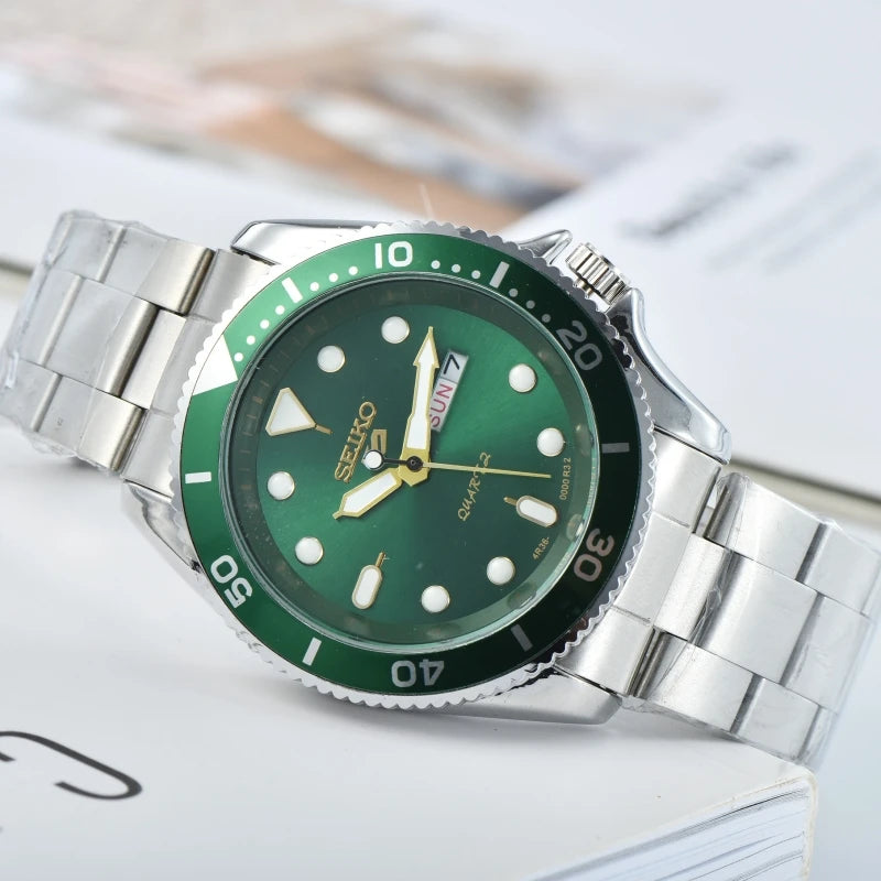 Seiko Herren Uhr Luxury Top Quality