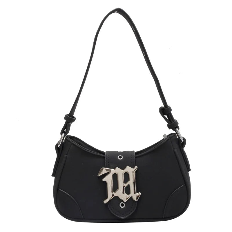 Casual Taschen Für Frauen Luxus Designer Marke Handtaschen Und Geldbörsen Neue In PU Nubuk Blech Dekoration Umhängetasche Smal