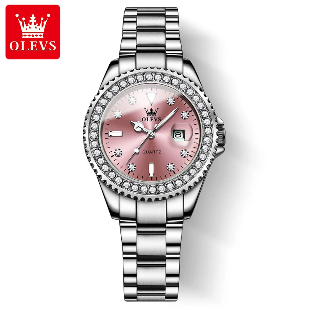 OLEVS Diamond Damen Uhr Top Qualität