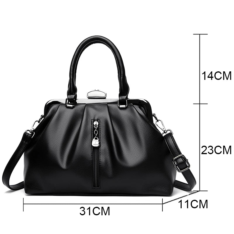 Marke Luxus Handtaschen Frauen Taschen Designer Echt Leder Handtasche Freizeit Umhängetaschen für Frauen Neue Dame Schulter Tasche Tote Bolsa
