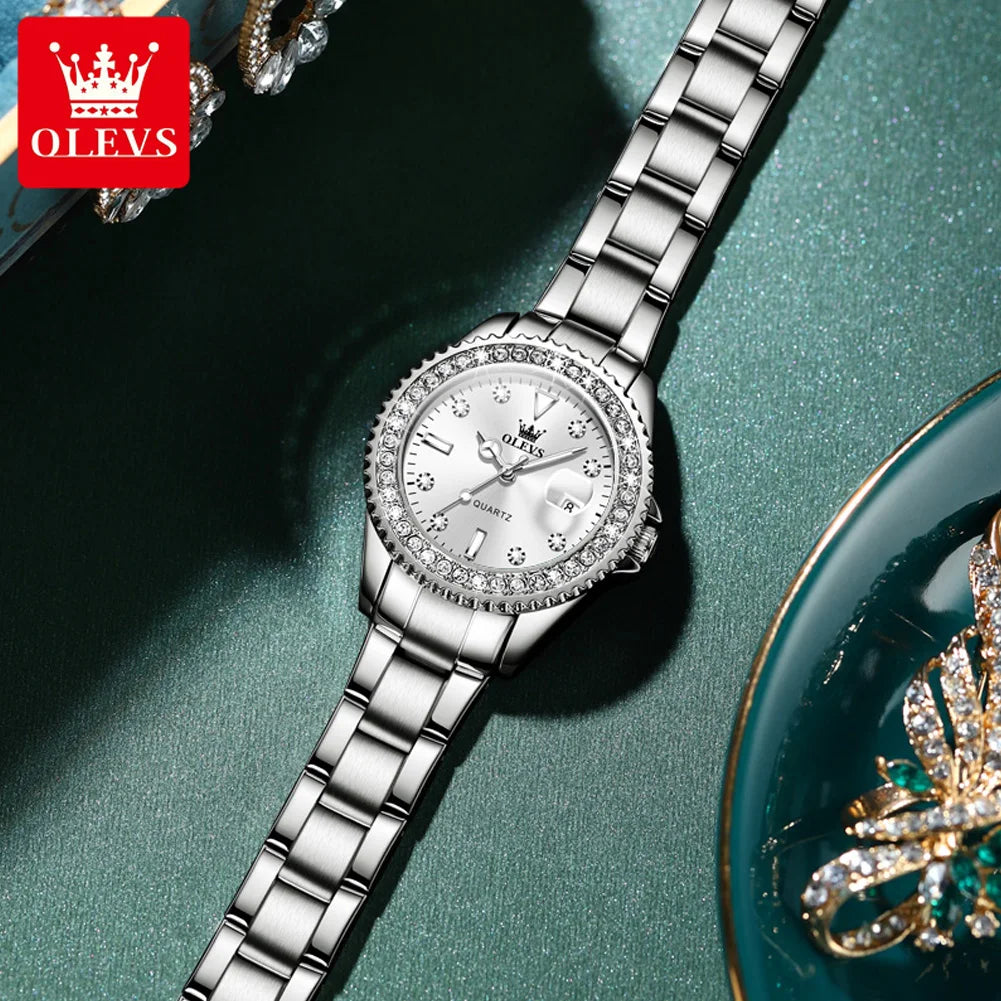 OLEVS Diamond Damen Uhr Top Qualität