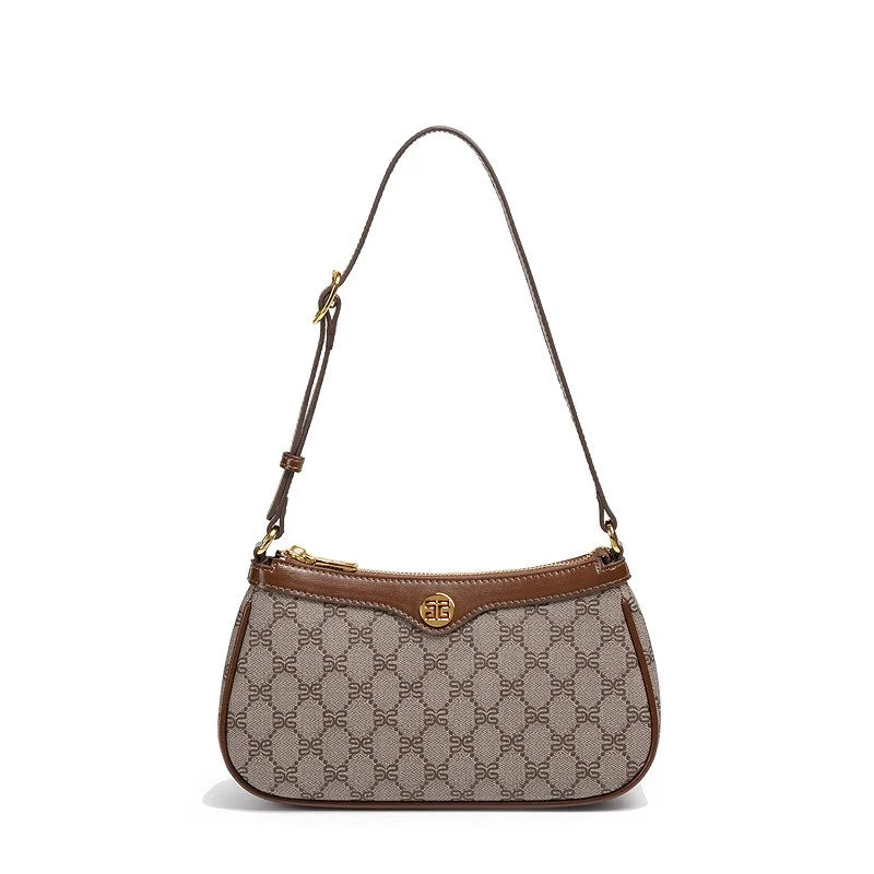 Umhängetasche Damentasche vielseitige Nischen-Unterarmtasche Pendlermode kleine quadratische Tasche Umhängetasche