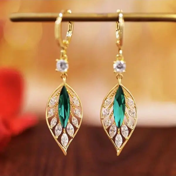 Exquisite Kristall Stern Wellenförmige Lange Quaste Tropfen Ohrringe für Frauen Mode Imitation Perle Kette Baumeln Ohrring Schmuck Geschenk