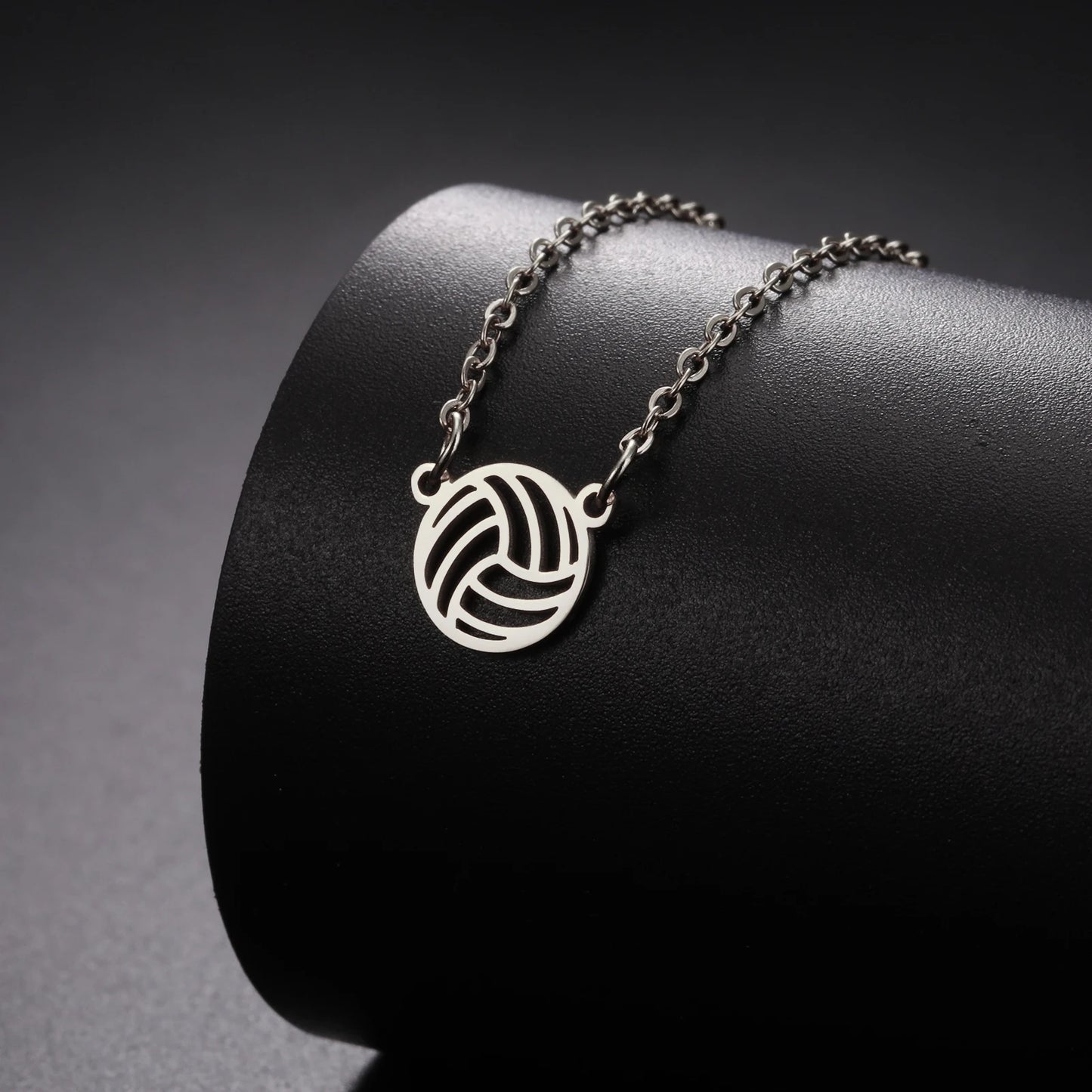 Sipuris Beach Volleyball Bracelet For Women Men Stainless Steel Hot Fashion Hollow Ball Pendant Jewelry Widdings Gifts Wholesale