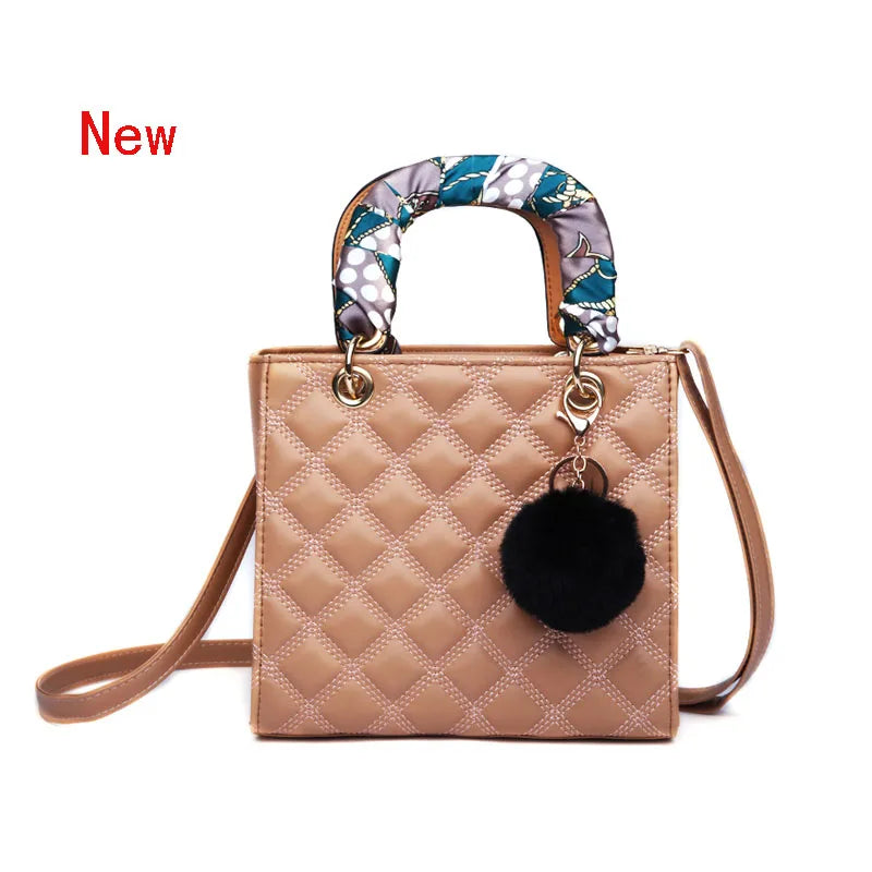 Diamant Streifen Frauen Handtasche Weibliche Luxus Designer Umhängetasche Hohe Qualität Leder Schulter Tasche Kupplung Geldbörse Marke Tragetaschen